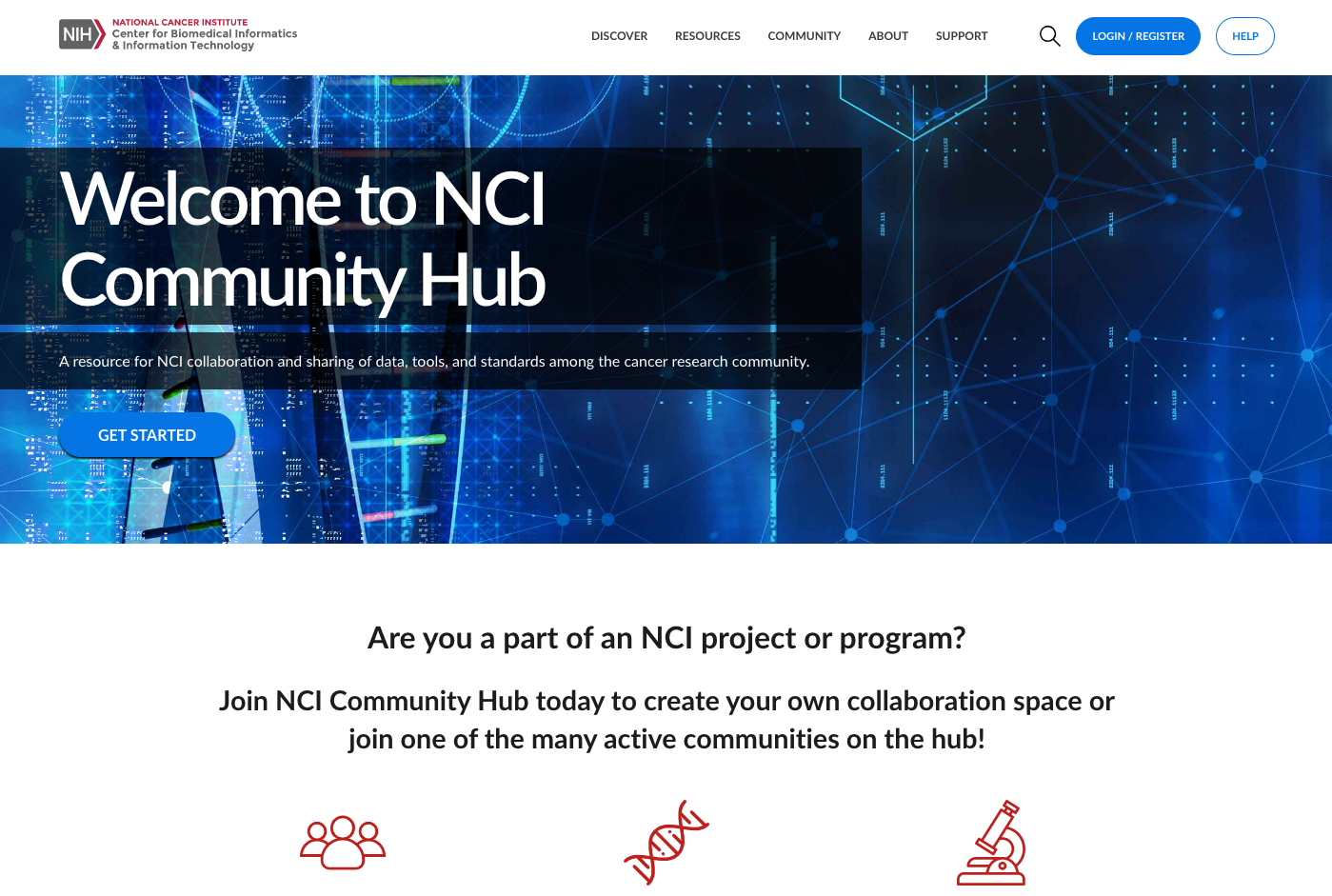NCI Community Hub