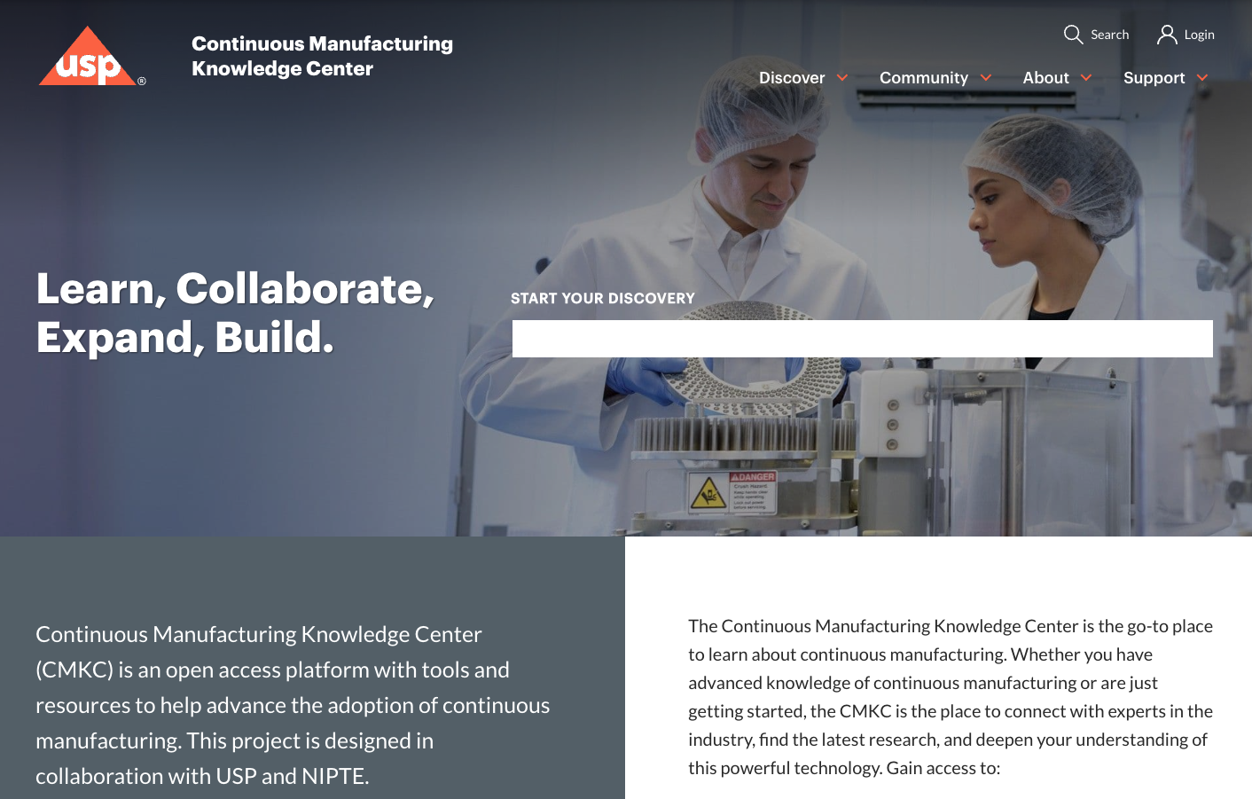 Continuous Manufacturing Knowledge Center (CMKC)